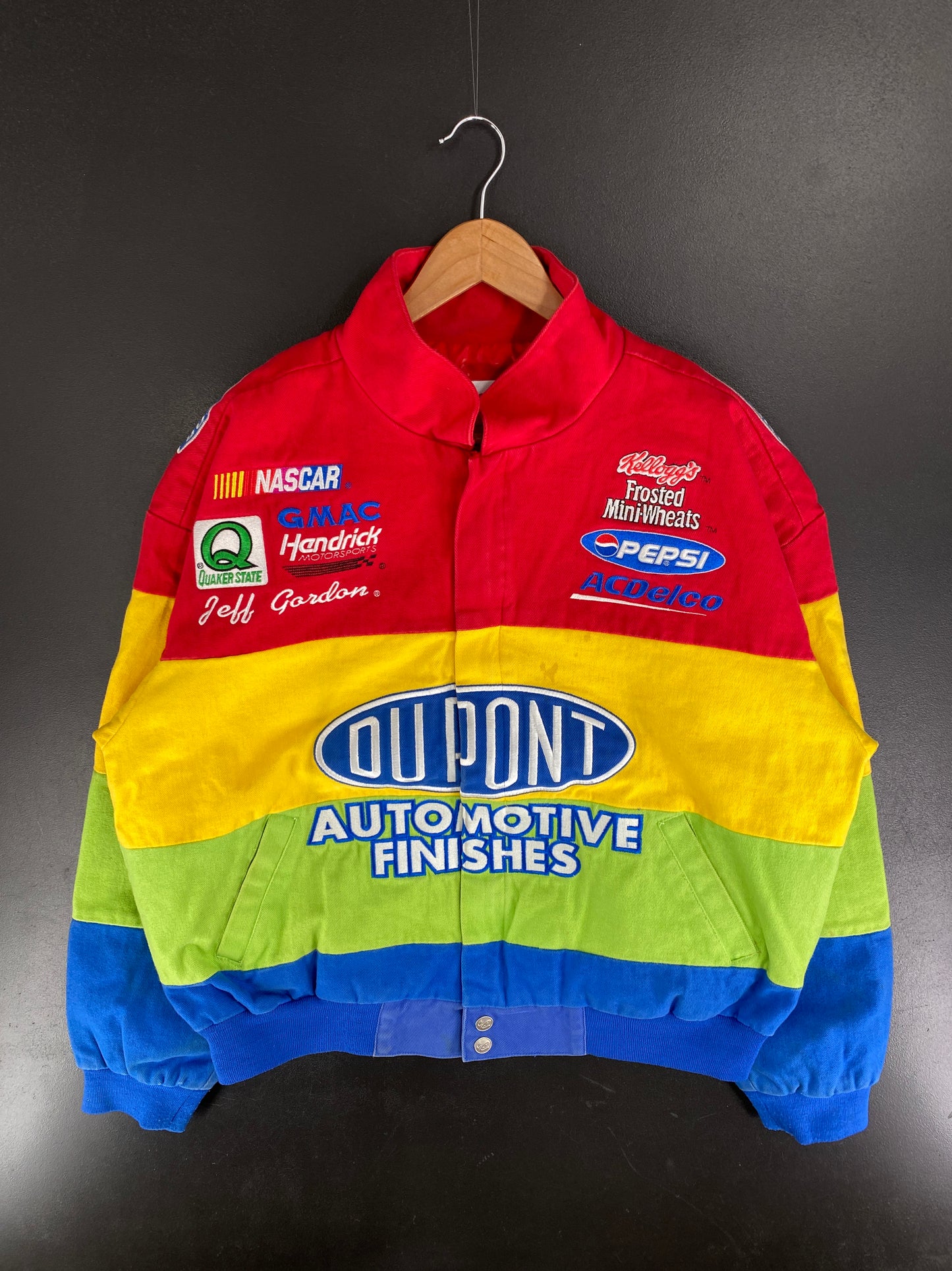 Vintage DU POINT Size M Racing Jacket/ F4865J