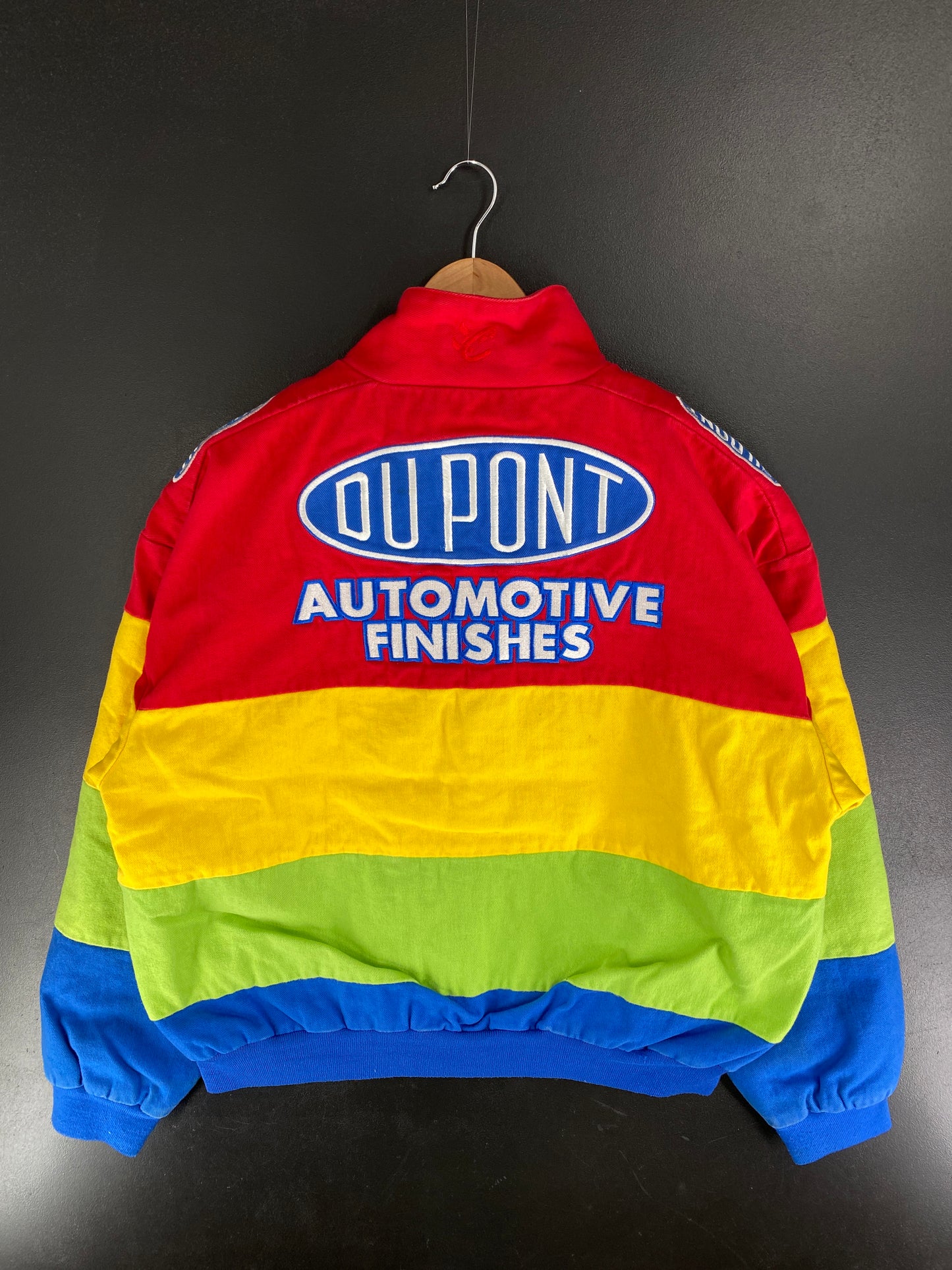 Vintage DU POINT Size M Racing Jacket/ F4865J
