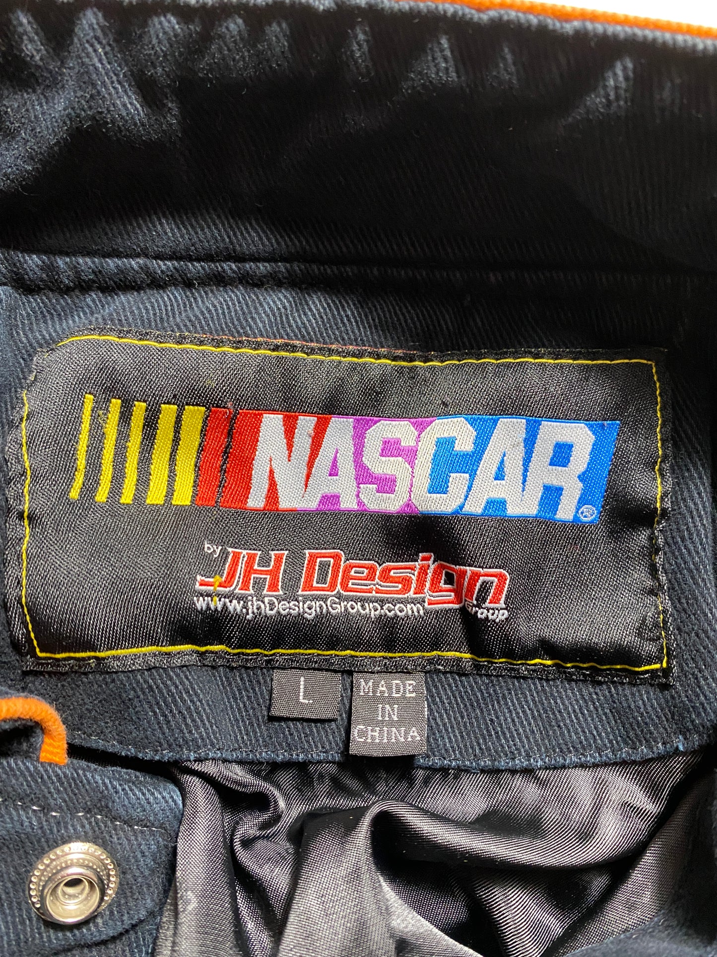 Vintage NASCAR FEDEX Size L Racing Jacket/ F4860J