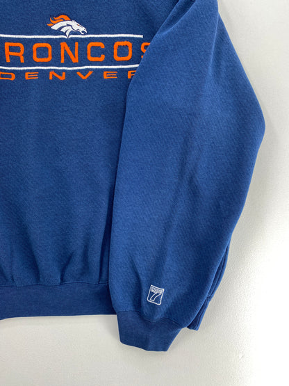 90’s DENVER BRONCOS Size L NFL Sweatshirt / G5680S