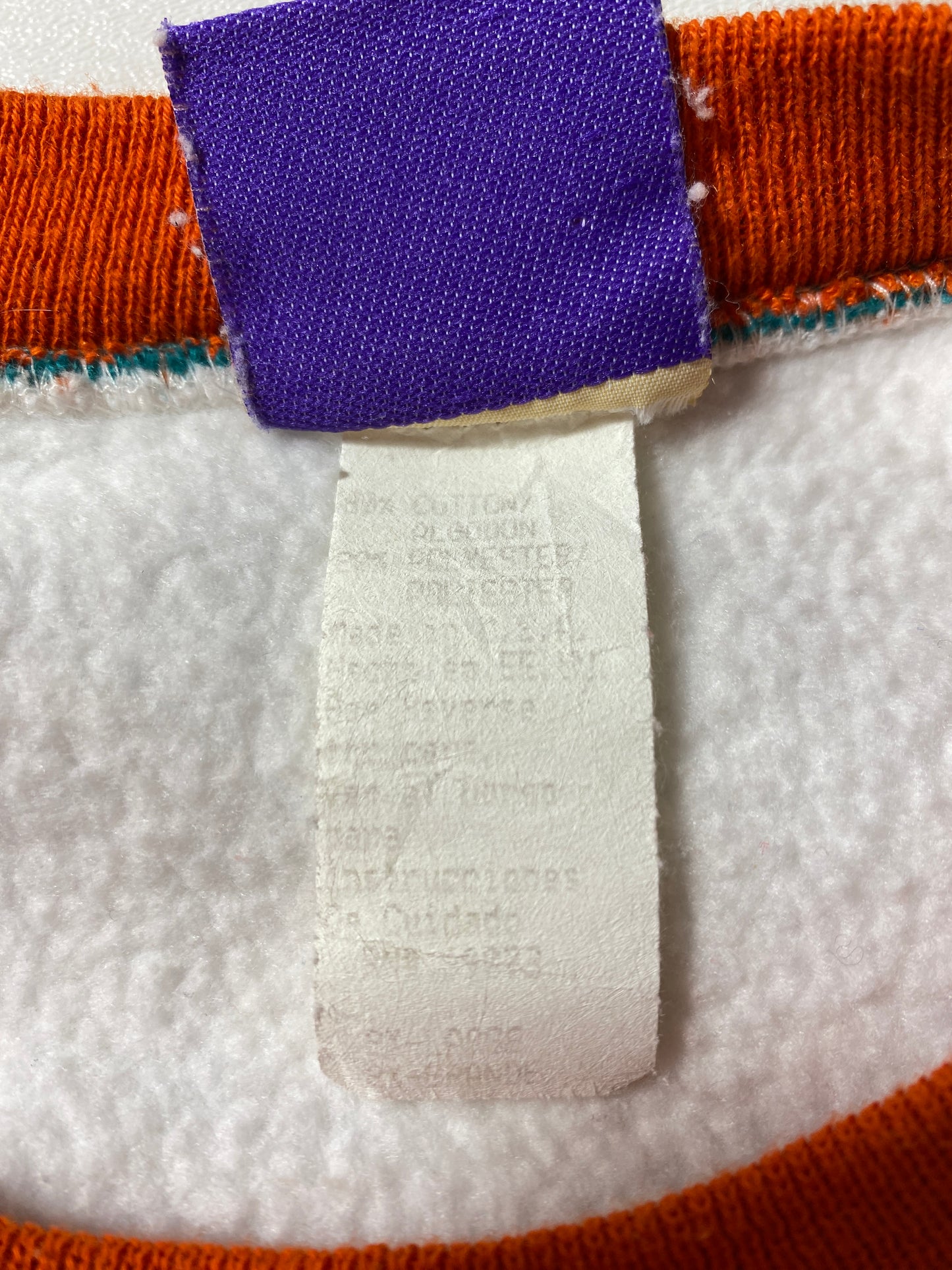 90's MIAMI DOLPHINS Made in USA Size XXL NFL Sweat-Shirt / F4901S