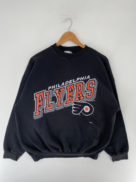 90’s PHILADELPHIA FLYERS Size XL NHL Sweat-Shirt / F4897S