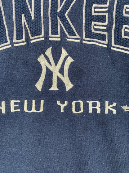 90’s NEW YORK YANKEES Size No Tag (Approx.XL) MLB Sweat-Shirt / F5753S