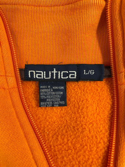 90’s NAUTICA Size L Half Zip Sweat-shirt / G5018S