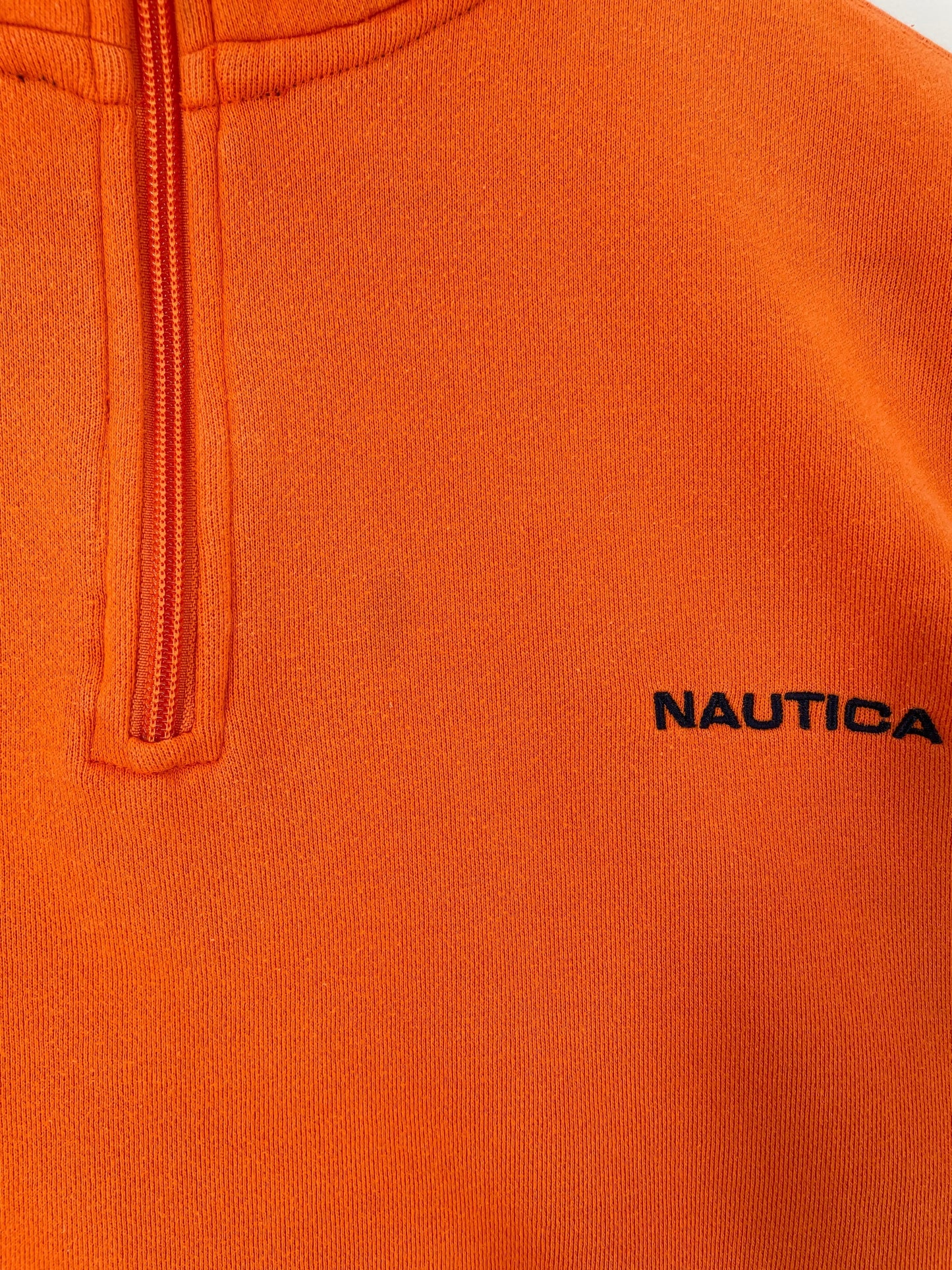 90’s NAUTICA Size L Half Zip Sweat-shirt / G5018S