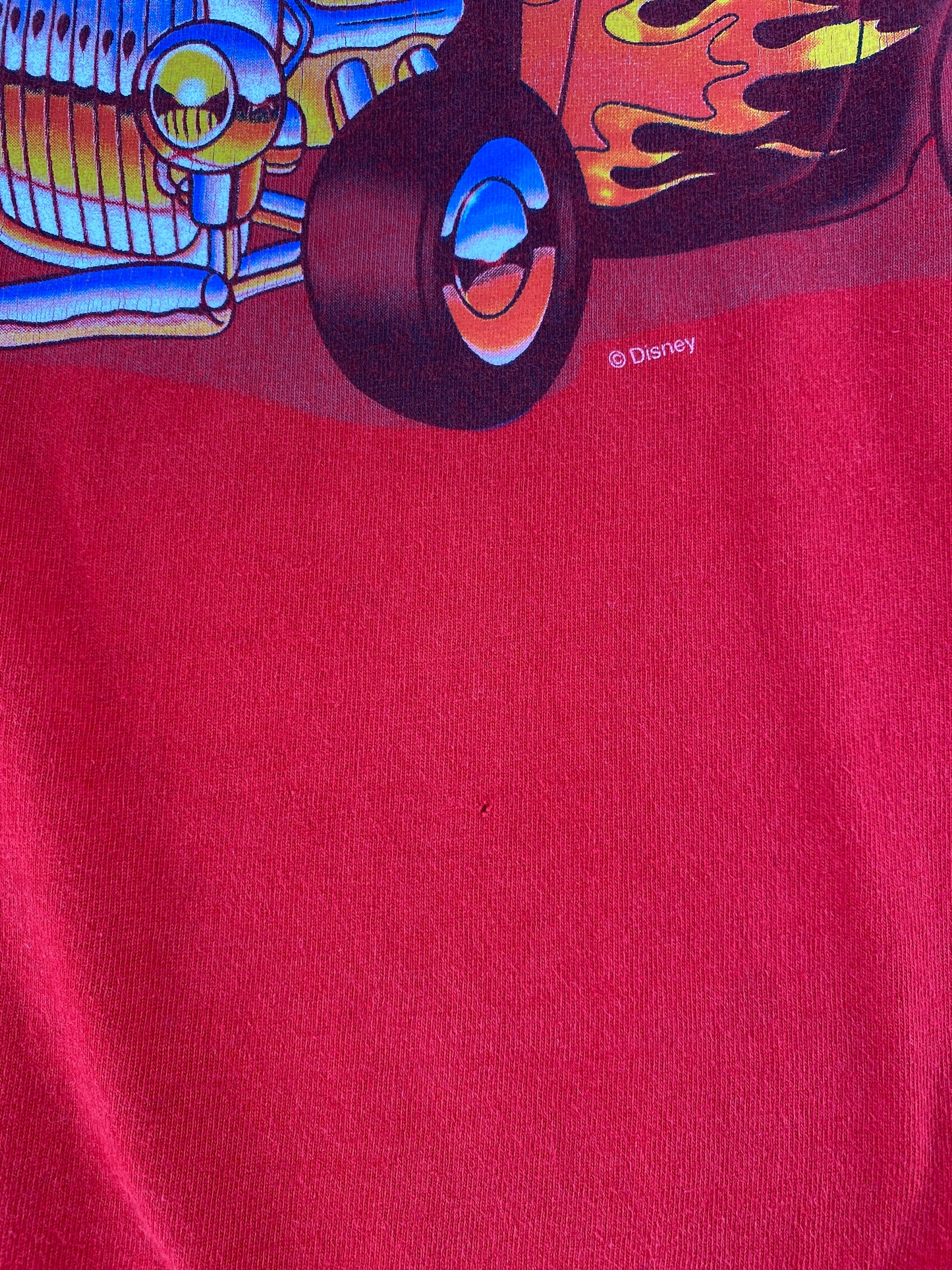 00' DISNEY MICKEY Size XL Vintage T-shirt / G919T