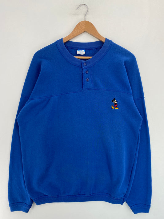 80's DISNEY MICKEY Made in USA Size XL Vintage Sweat-Shirt / G5034S