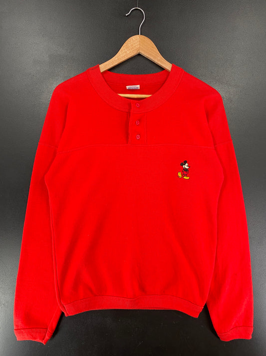 80's DISNEY MICKEY Made in USA Size M Vintage Sweat-Shirt / G5035S