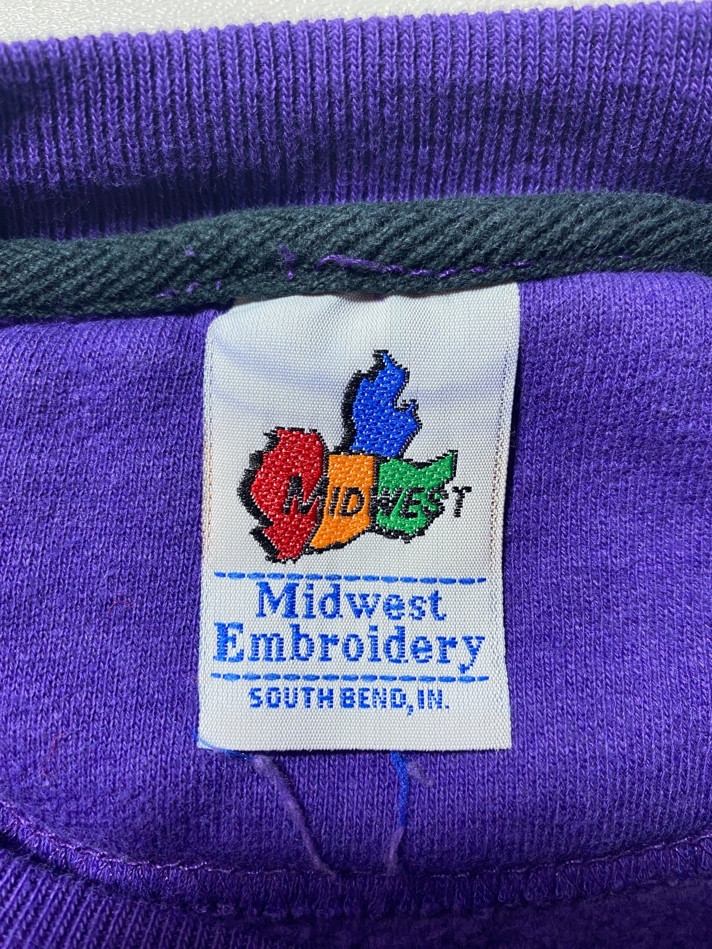 90’s NORTHWESTERN Size Approx.XL College Sweat-Shirt / F4944S