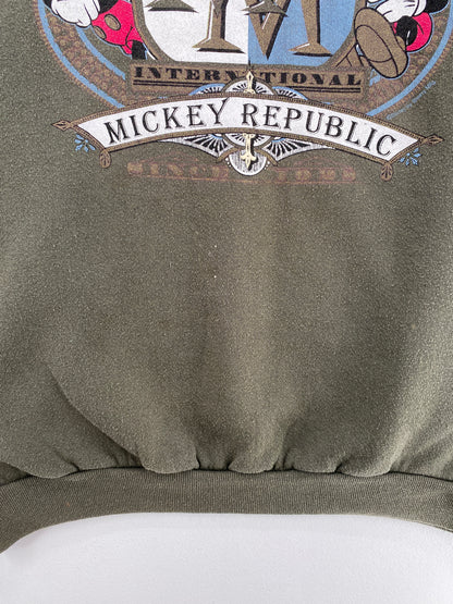 90's MICKEY MOUSE Made in USA Size XL Vintage Disney Sweat-Shirt / G6106S