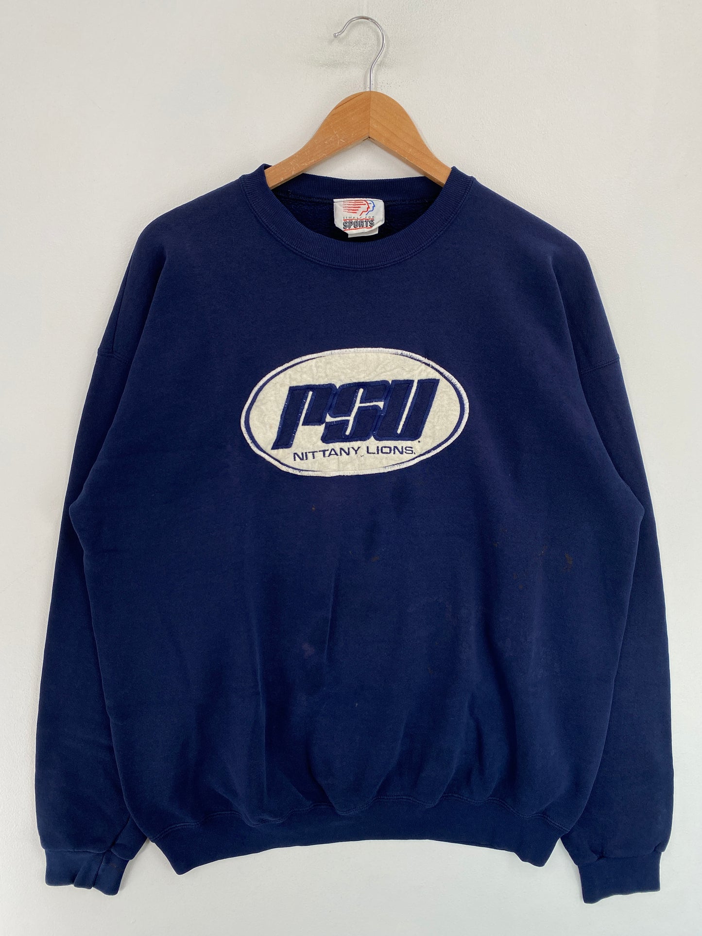 90's PENN STATE NITTANY LIONS Made in USA Size XL Vintage College Sweat-Shirt / G5057S