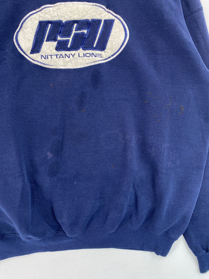 90's PENN STATE NITTANY LIONS Made in USA Size XL Vintage College Sweat-Shirt / G5057S