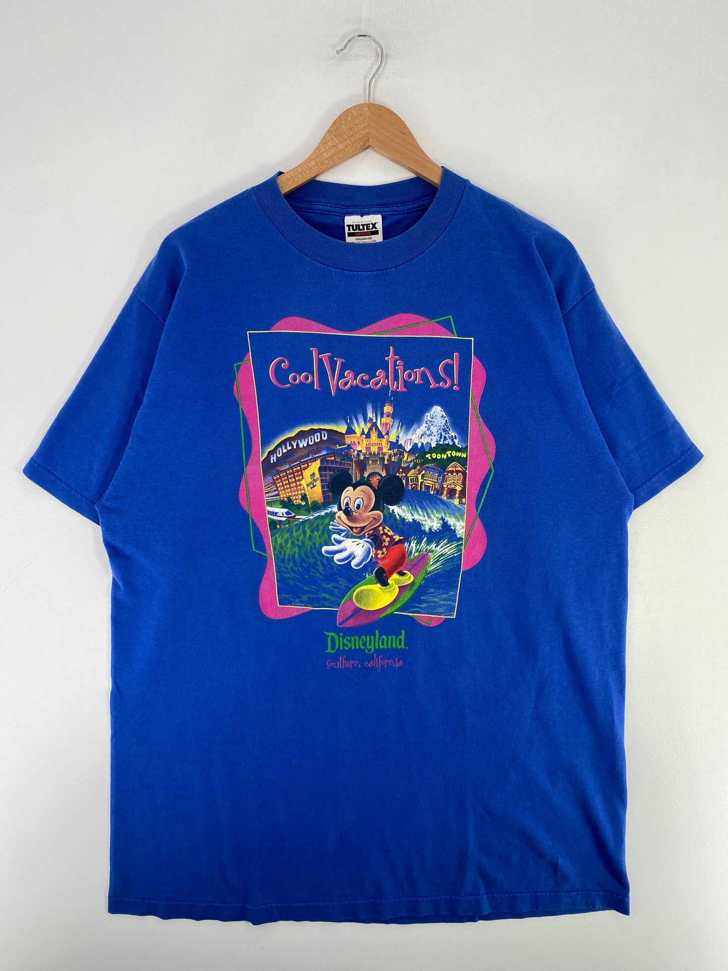 90’s DISNEYLAND COOL VACATIONS Size XL Vintage T-shirt / G975T