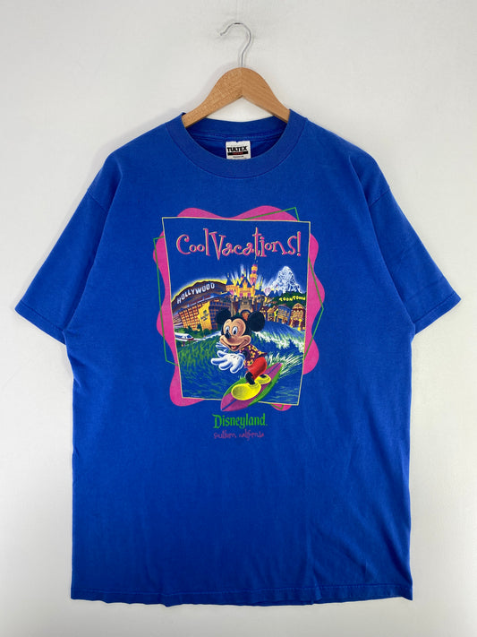 90’s DISNEYLAND COOL VACATIONS Size XL Vintage T-shirt / G975T
