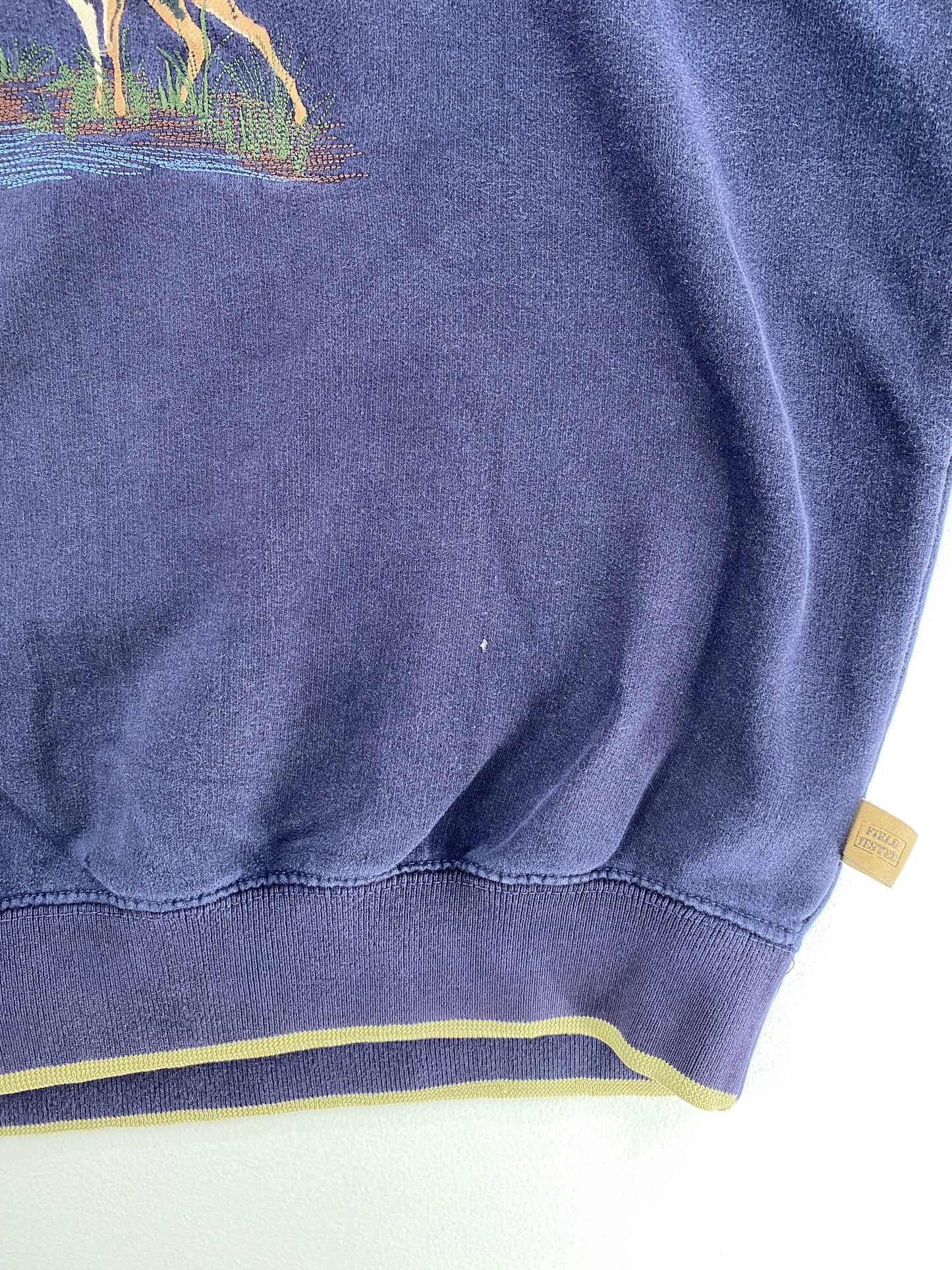 Vintage DEER Size L Animal Sweat-Shirt / G1575S