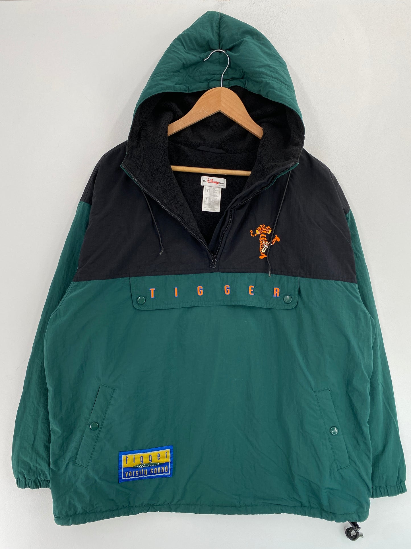 Vintage DISNEY POOH Size L Nylon Padded Jacket / G5067N