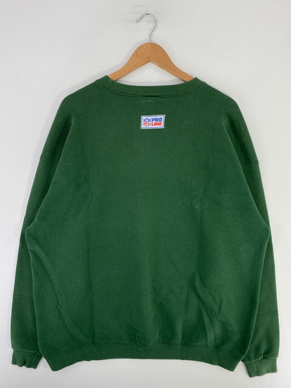 90's NIKE x GREEN BAY PACKERS Size XL Vintage NFL Sweat-Shirt / G995S