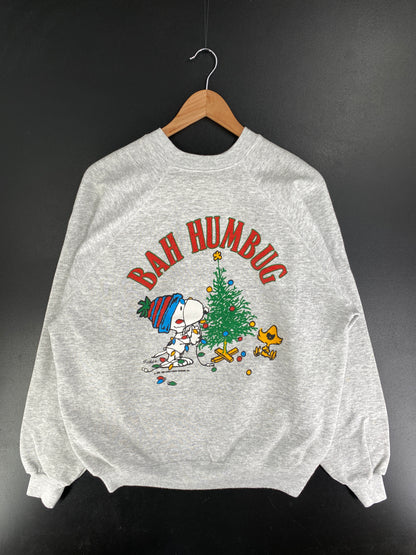 80’s SNOOPY CHRISTMAS Made in USA Size XL Vintage Sweat-shirt / F5980S