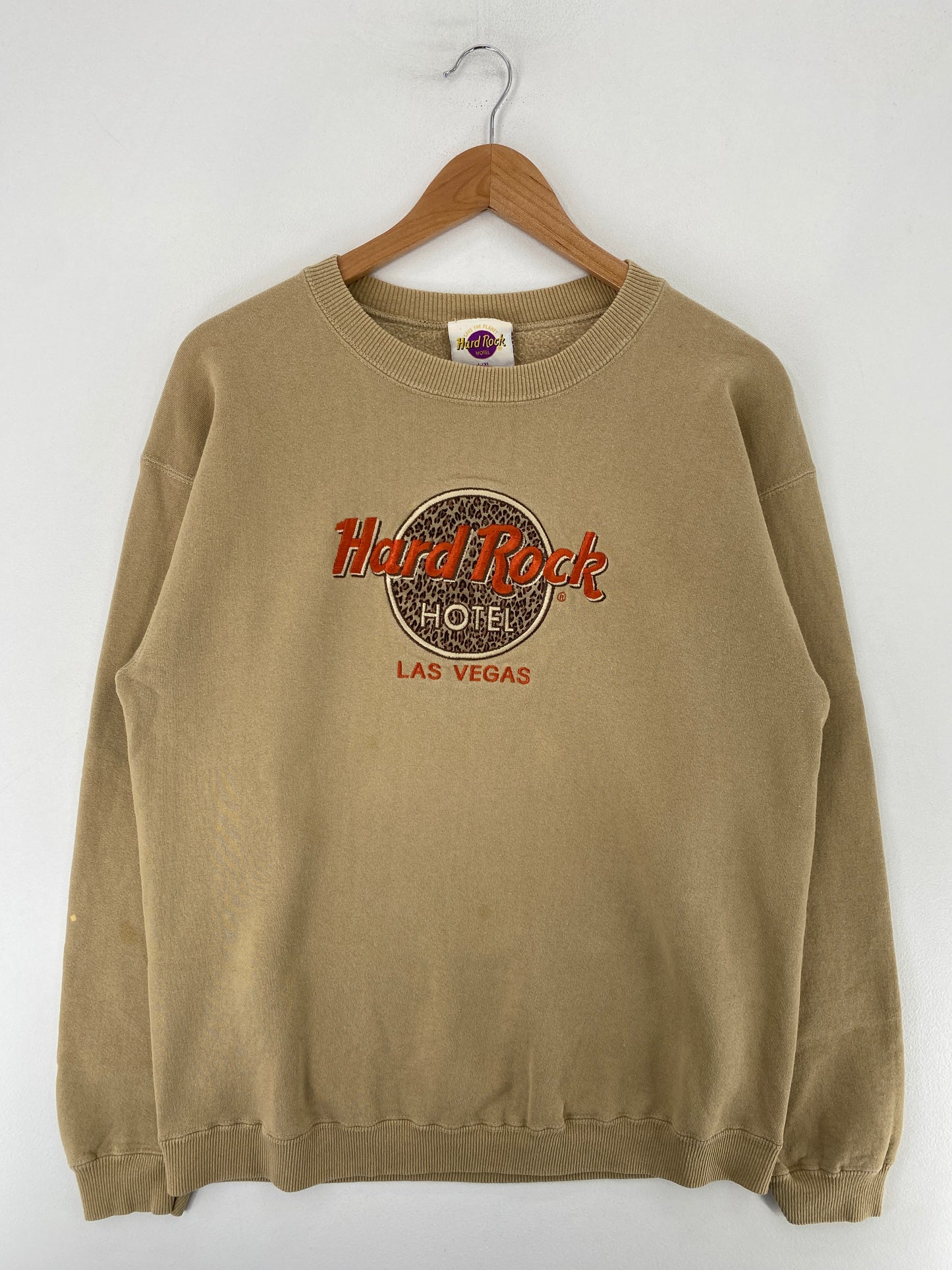 90's HARD ROCK HOTEL LAS VEGAS Made in USA Size L-XL Vintage Sweat-Shirt / G1058S