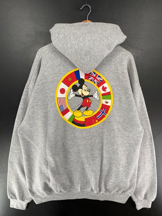 90’s DISNEY Made in USA Size XXL Vintage Hoodie Sweat-Shirts / G5121S