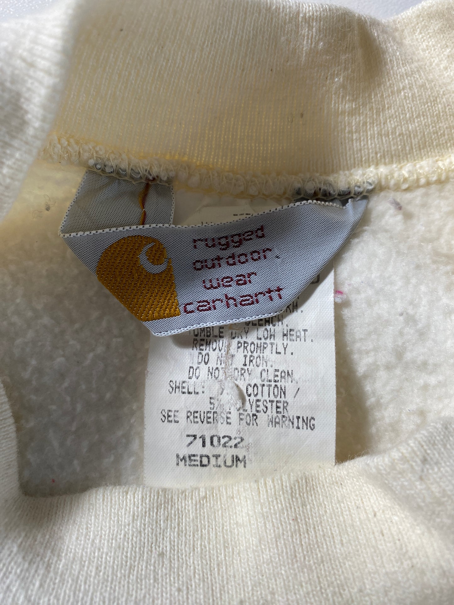 90’s CARHARTT Size M Sweat-shirt / F6007S