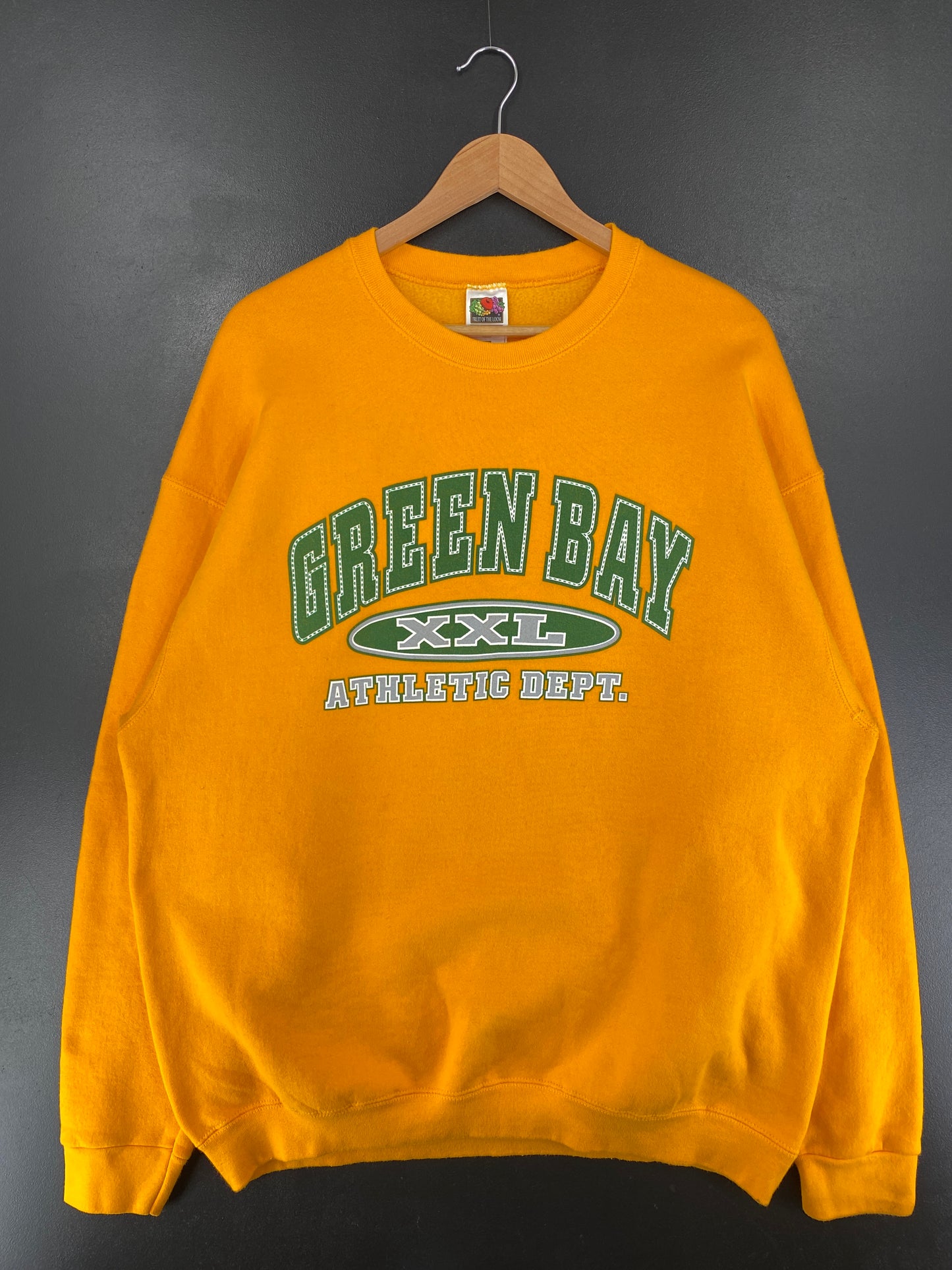 00' GRREEN BAY PACKERS Size XXL Vintage NFL Sweat-shirt / G1090S