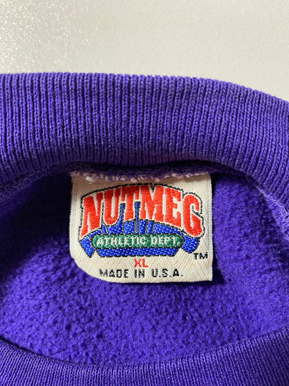 90's MINNESOTA VIKINGS Made in USA Size XL Vintage NFL Sweat-Shirt / F7755S