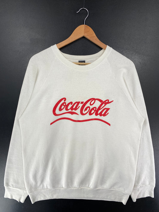 80’s COCA-COLA Made in USA Size L Vintage Sweat-Shirt / G5139S