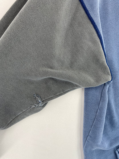 90’s ADIDAS Size L Vintage Half-zip Sweat-shirt / G5140S