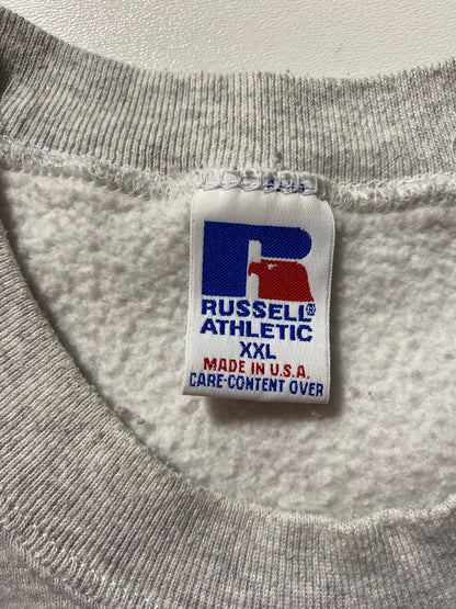 90's RUSSELL x MINNESOTA VIKINGS Made in USA Size XXL Vintage NFL Sweat-Shirt / G5149S