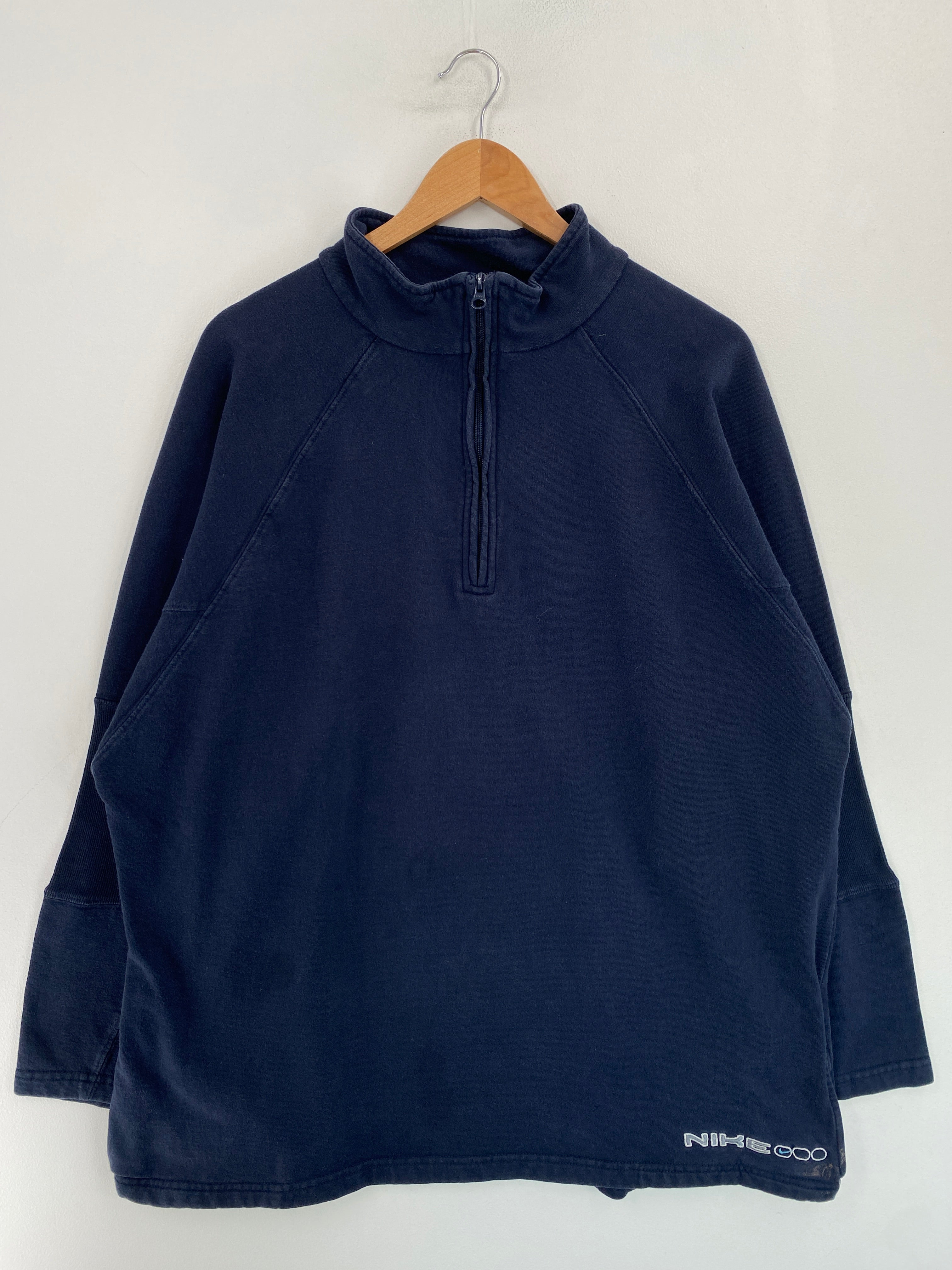 90's NIKE Size XL Vintage Half-zip Sweat-shirt / G5151S
