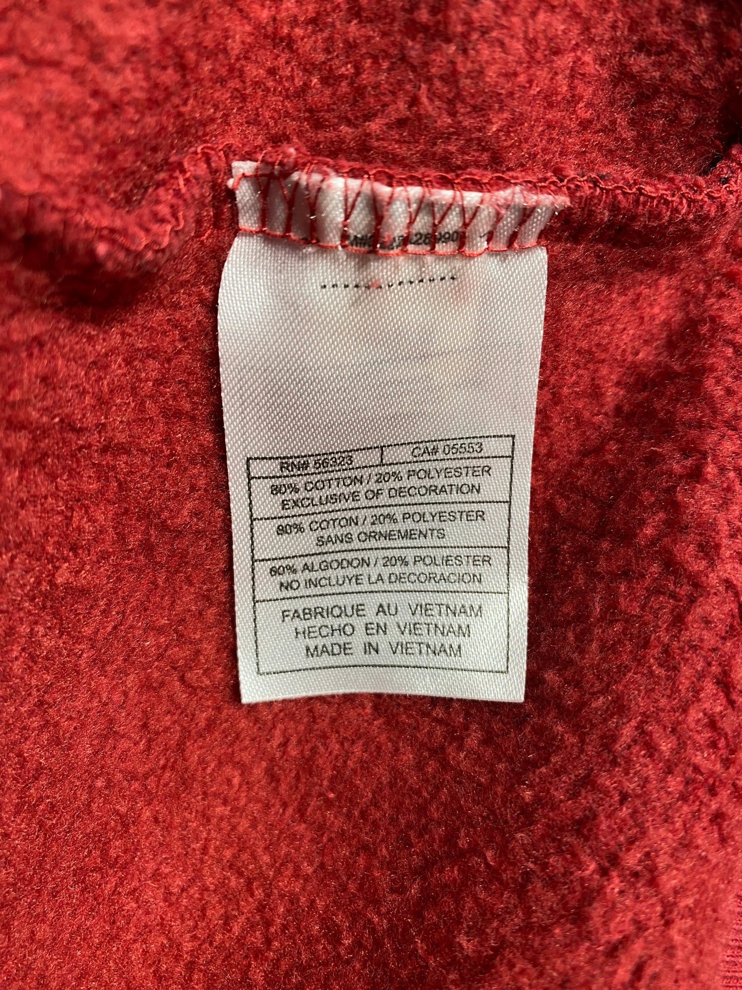 00' NIKE x OKLAHOMA Size L Vintage College Hoodie Sweat-Shirt / G1734S