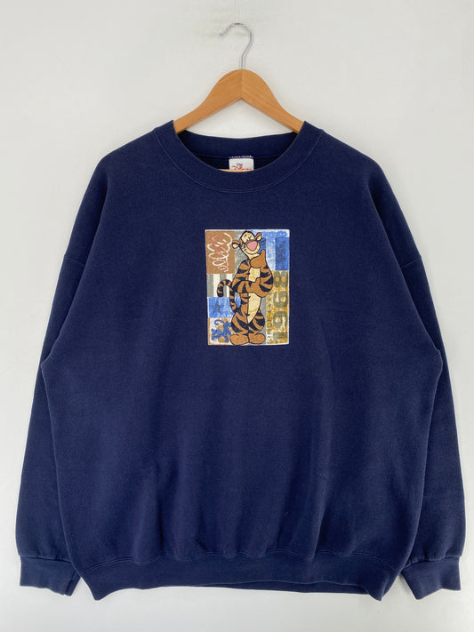 Vintage DISNEY TIGGER Size XXL Sweat-shirt / G6343S