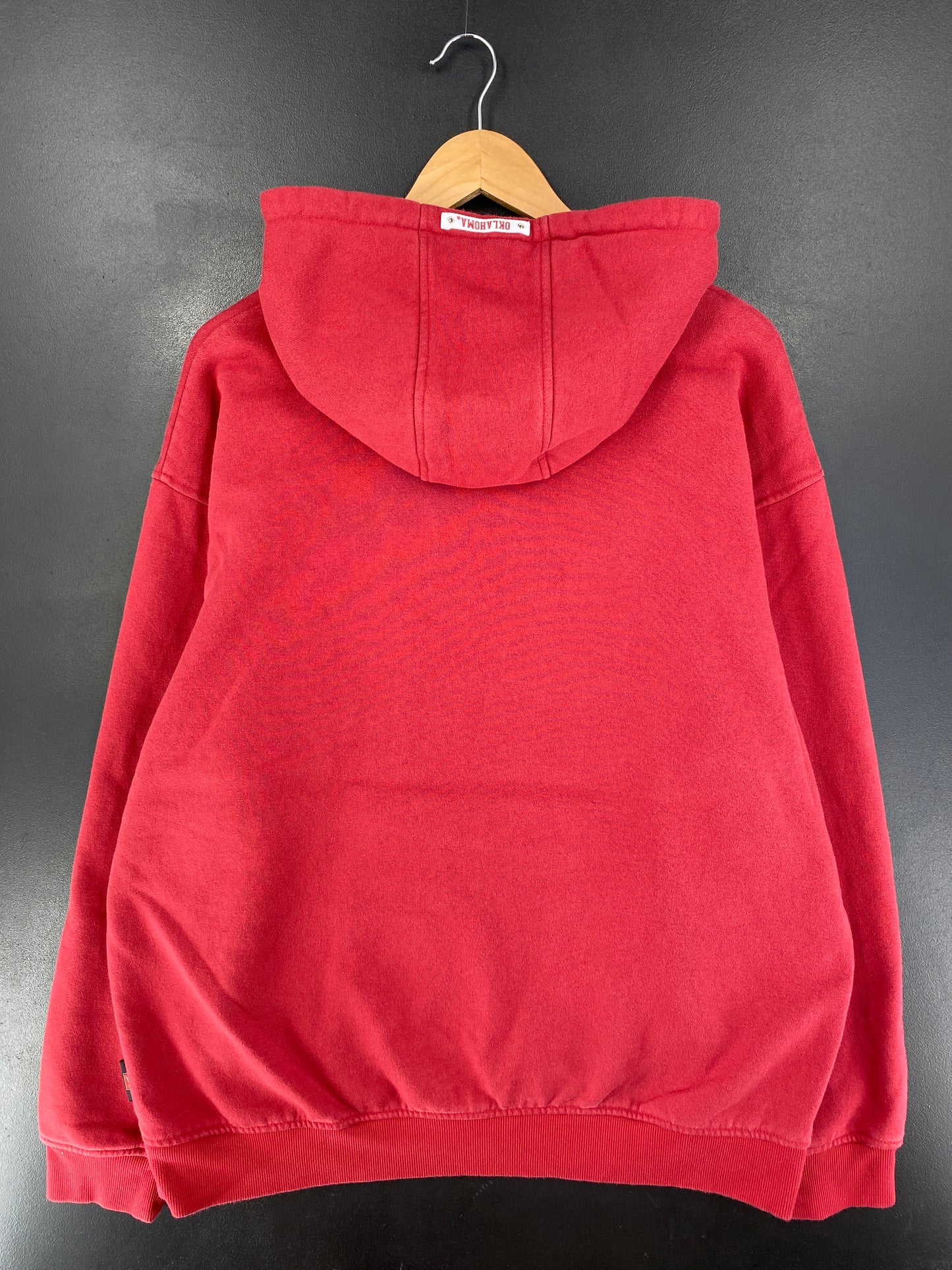 00' NIKE x OKLAHOMA Size L Vintage College Hoodie Sweat-Shirt / G1734S