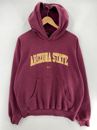 00' NIKE x ARIZONA STATE Size S Vintage College Hoodie Sweat-Shirt / G1732S