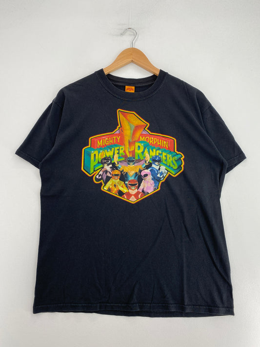 Vintage MIGHTY MORPHIN POWER RANGERS Size Approx.M T-Shirt / G1745T