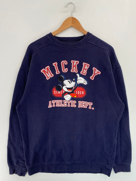 90's DISNEY MICKEY Size L Vintage Sweat-shirt / G5177S