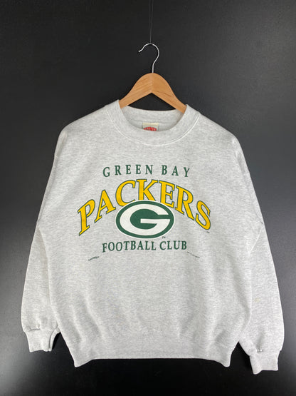 90’s GREEN BAY PACKERS Made in USA Size L Vintage NFL Sweat-Shirt / F5280S