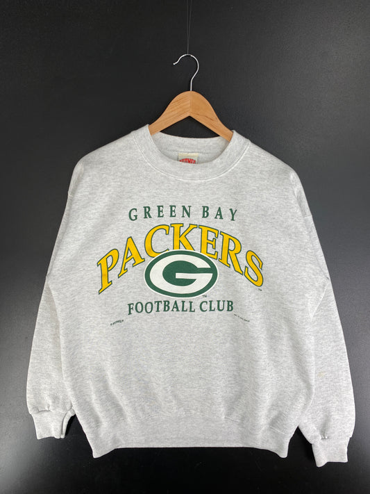 90’s GREEN BAY PACKERS Made in USA Size L Vintage NFL Sweat-Shirt / F5280S