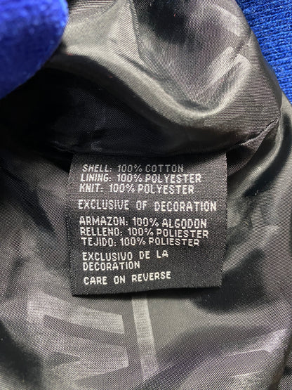 Vintage NEW YORK GIANTS Size XL NFL Racing Jacket / F6135J