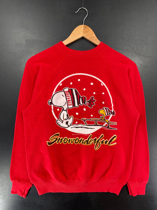 80’s SNOOPY CHRISTMAS Made in USA Size S Vintage Sweat-shirt / G5197S