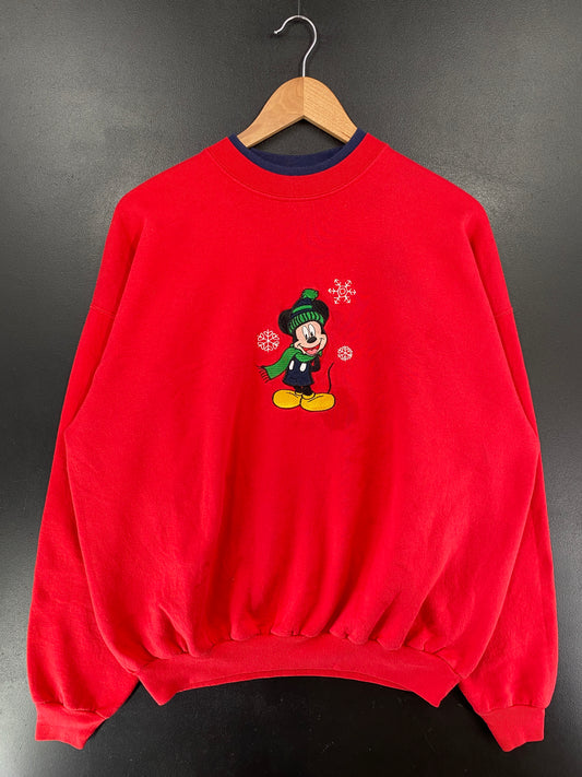 Vintage DISNEY MICKEY Size Approx.XL Vintage Sweat-shirt / G5214S