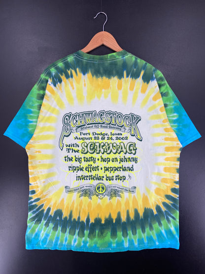 2002 SCHWAGSTOCK Size XL Vintage Music T-Shirt / G1309S