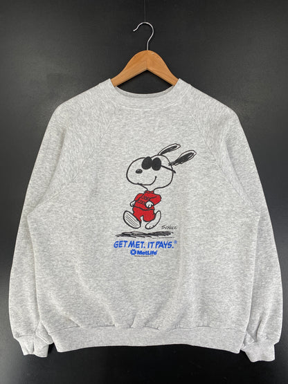 Early 90’s SNOOPY Size XL Sweat-Shirt / G4656S