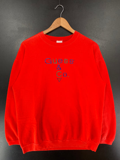 90’s GUESS Made in USA Size M Vintage Sweat-shirt / G5222S