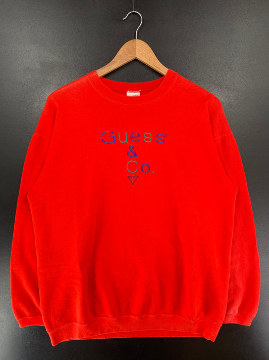90’s GUESS Made in USA Size M Vintage Sweat-shirt / G5222S