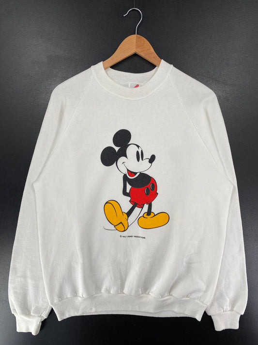 80's MICKEY MOUSE Made in USA Size XL Vintage Sweat-Shirts / G5242S