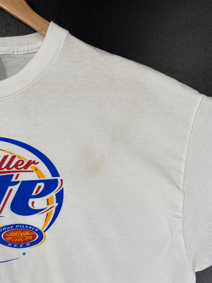 Vintage MILLER LITE Size XL T-Shirt / G6910T