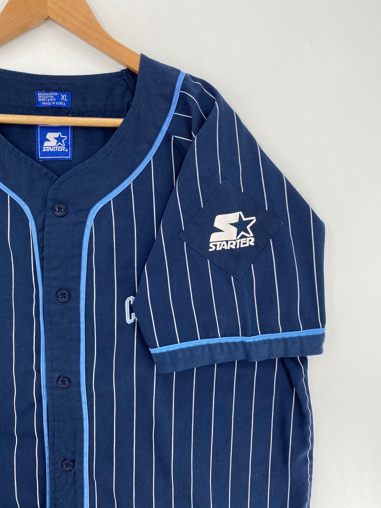 90’s STARTER x NORTH CAROLINA Size XL Game Shirt / G1876B
