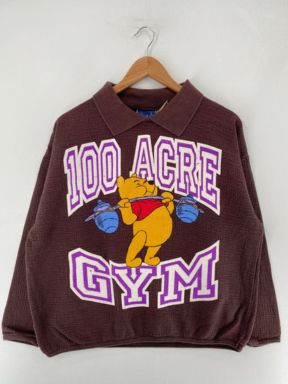 90's WINNIE THE POOH Size L Vintage Sweat-Shirt / F6270S